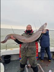 22 lb Conger Eel by Andrew