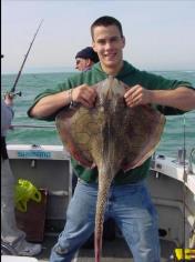 15 lb 9 oz Undulate Ray by ben