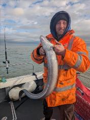 8 lb Conger Eel by Jim