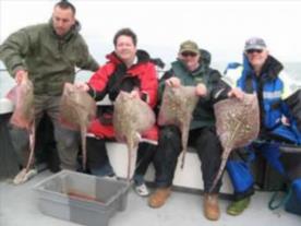 13 lb 2 oz Thornback Ray by Barry Gilders