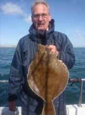 4 lb Plaice by Pete Hollingberry