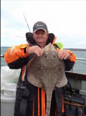 6 lb 4 oz Thornback Ray by Bob M