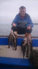 5 lb 3 oz Cod by Garth Brook