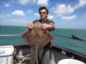 8 lb 10 oz Thornback Ray by Ches