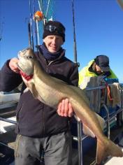 16 lb 2 oz Pollock by Jamie Watts