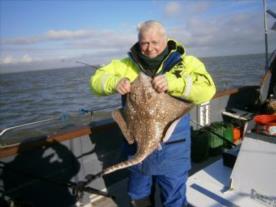 15 lb Thornback Ray by Keith Hadrell