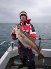 13 lb 7 oz Pollock by Tom O'Gorman