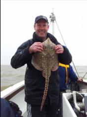 5 lb 2 oz Thornback Ray by Scott Belbin