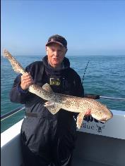 10 lb 8 oz Bull Huss by Paul Milkins
