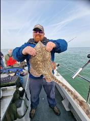 8 lb Thornback Ray by Wayne