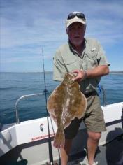 4 lb 8 oz Plaice by Pete Avery