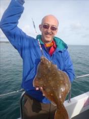 3 lb 11 oz Plaice by Steve Donne
